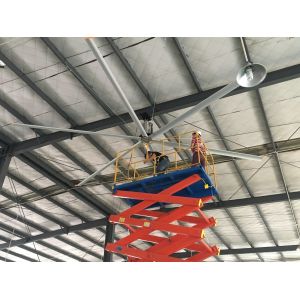 Factory Ventilation pmsm Giant Industrial Ceiling Fans