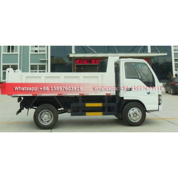Philippines ISUZU NKR 4KB Small Light Dump Truck 5Tons 130HP Euro 5 Engine For Sales