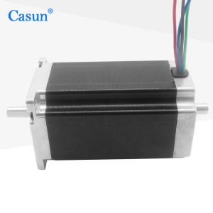57x57x100mm NEMA 23 Stepper Motor Dual Shaft 4.2A For Automation Systems