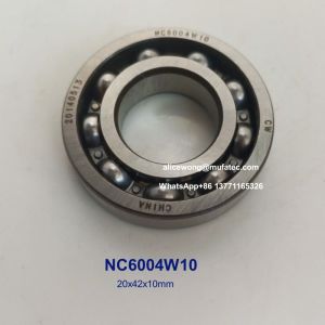 China NC6004W10 automotive steering column bearings special ball bearings 20x42x10mm on sale