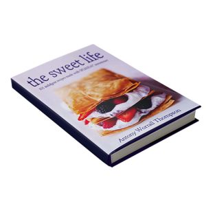 OEM Hardbound Book Printing , uncoated nature paper Cooker Recipe Book