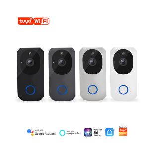 Cheap 1/3&quot; Full HD CMOS Tuya Doorbell Chime Wireless Video Peephole Door Camera for sale
