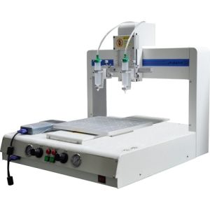 High-Speed Stepper And Timer Belt 4 Axis Glue Dispensing Machine with LCD Screen