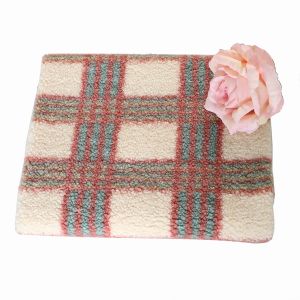 188F Single Side Brown Sherpa Fabric 100% Polyester For Pillowslip Home Textile