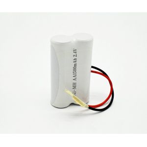 NiMH Rechargeable Fire Exit Light Batteries AA1500mAh 2.4V