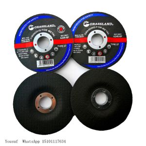China 4.5 X 1/4 X 7/8 A24R T27 Abrasive Wheel For Grinder 30 Grit on sale