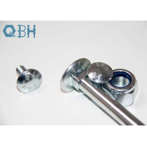 DIN 603 Square Neck CL4.8 M5 TO M20 Round Head Carriage Bolt