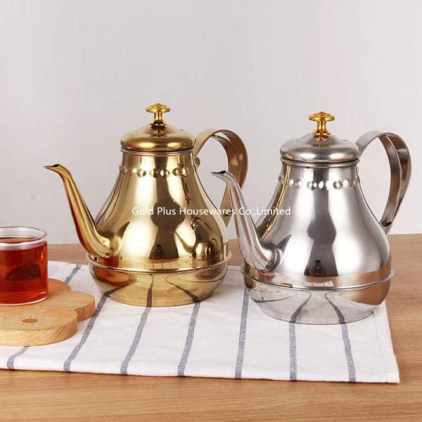 Quality High quality personalized coffee pot stainless steel 1.2L pour over coffee kettle royal fine mouth gooseneck coffee pot wholesale
