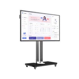 55-inch/65-inch Floor-Mounted Smart Interactive Whiteboard System with Mobile