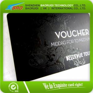 China Good Promotional Products Plastic PVC UV Coating  Business Card on sale