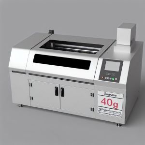 High Cutting Speed and Laser Engraving System for Screen Protector 40KG