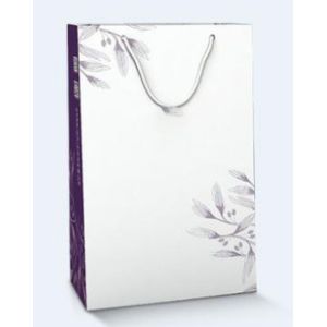Embossed Printing Paper Bag 250gsm Printed Paper Carrier Bags