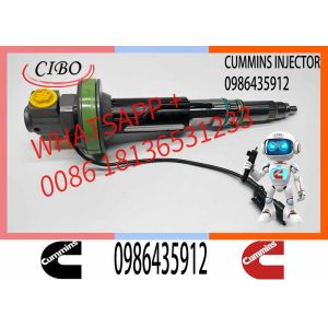 NINE Brand Hot Sales Common Rail Fuel Injector 0986435912 Diesel Injector 0 986