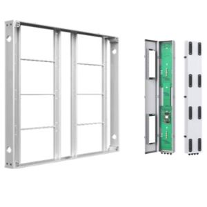 P3.9 Outdoor Fixed LED Display Screen SMD1921 1000x1000mm With Front Service