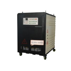 Black / Grey Variable Resistive Load Bank To Reduce Wet Stacking Problems