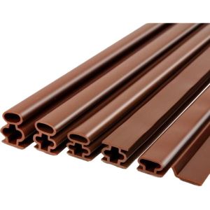 Customized PU Door Seal Windproof Rubber With EPDM Rubber Weather Seal Strip