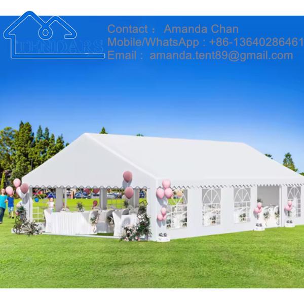 Four-Season White Large Capacity Aluminum Alloy Marquee Tent For Party Event