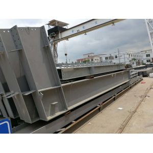 Cheap Galvanized H Type Beams &amp; Columns Poultry Farm Structure With Roof Easy To Assemble for sale