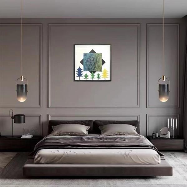 Home Lighting Indoor E27 Classic Glass Smoky Led Ceiling Pendant Lamp