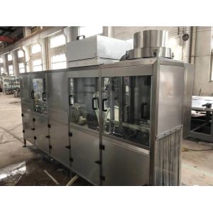 Full - Automatic Barreled Drinking Water Production Line For 3 Gallon 5 Gallon