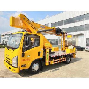 27m Emission Standard Aerial Working Truck With Max Speed 90km/H