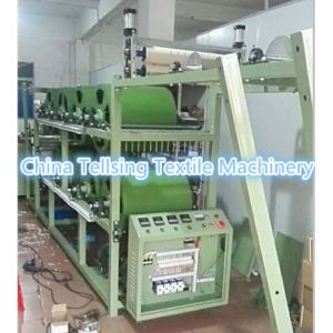 Cheap top quality 8 cylinders finishing and starching machine electric heating for zipper tape, ribbon lace,webbing sling for sale