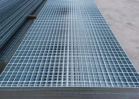 Square Grid Aluminum Steel Grating with Machine Forge Welding for Platform