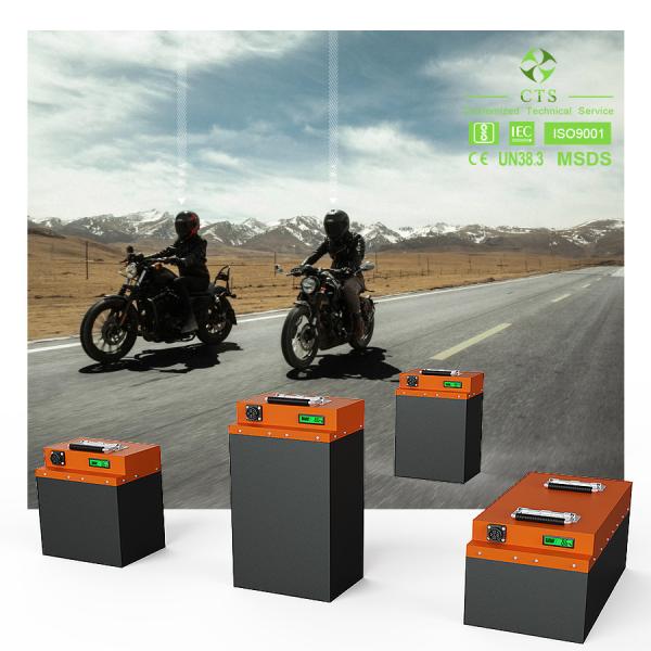 CTS Electric Scooter Battery 72V 60Ah NMC Lithium Battery Pack With Smart BMS