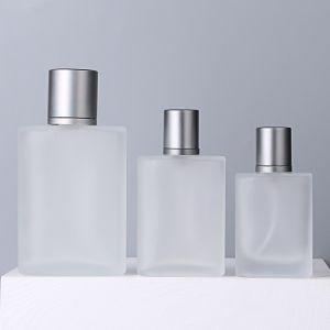 China High Grade Frosted Glass Spray Bottle Perfume 25ml 50ML 100ML on sale