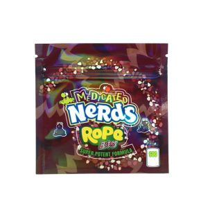 Fresh Gummies Candy Packaging Holographic Side Seal Bags Eco-friendly Recyclable