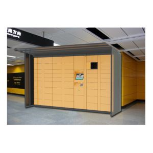 Cheap Popular Design Airport Bus Station Luggage Lockers With Charging Phone Function for sale