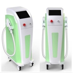 SHR Elight IPL machine for hair removal and skin rejuvenation with two handles