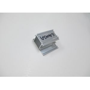 Anodized Sliver Finish Aluminium Window Extrusions For Sliding Door Frames