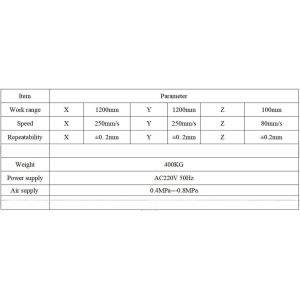 Teach Pendant Touch Screen Automatic Spray Glue Machine for Solid Glue 50 KG