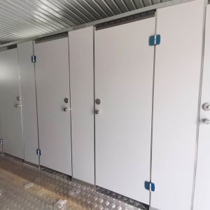 Portable WC Toilet Security Door Used Movable Temporary Mobile Wc toilets With