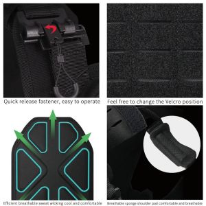 Outdoor Tactical Training Heavy Duty Modular Operator Plate Carrier Loading Gear