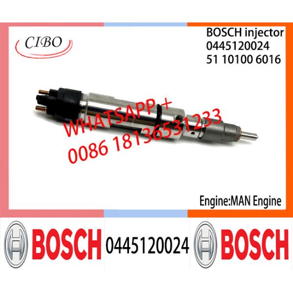 Quality BOSCH 0445120024 51101006016 Neutral Fuel Injector Assembly 0445120024 51101006016 For MAN wholesale