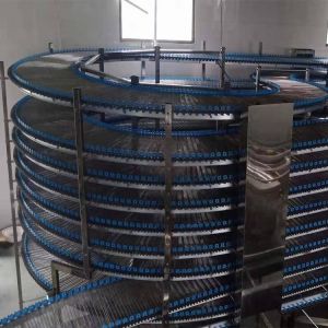 Spiral Cooling Conveyor Spiral Convyor Tower of Cooling Baked Pizza Bread