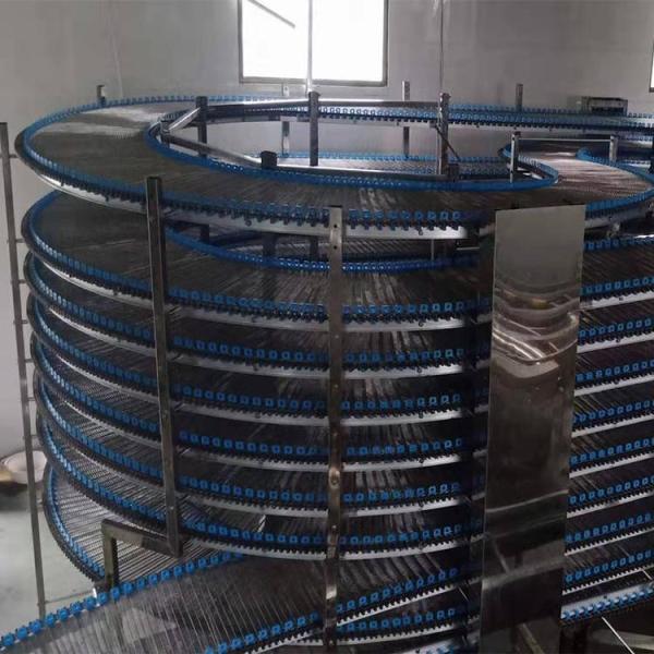 Quality                  Food Bakery Spiral Cooling Tower/ Modular Belt Screw Conveyor              wholesale