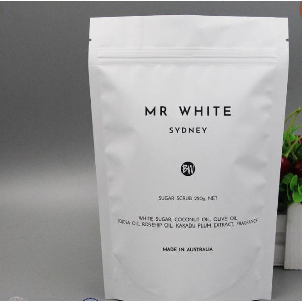 Stand Alone Zipper Top Aluminized Popcorn Snack Bags