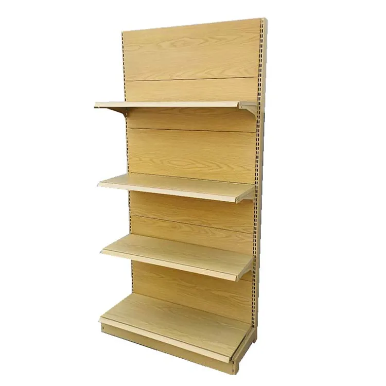 Xingye Factory Custom Size Color Menjual rak gondola single/double shop shelve supermarket shelf