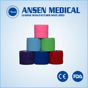 Cheap Ansen Self Adhesive Tape Crepe Elastic Coesive Bandage Sports Tape for sale