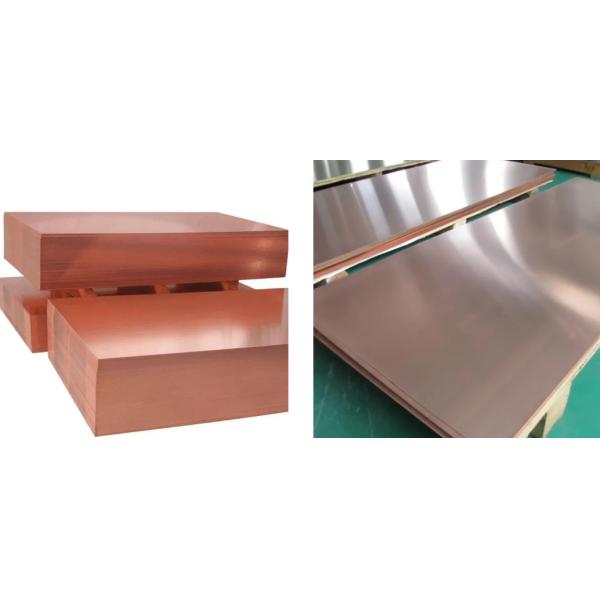 Premium C11000 99.9% Pure Copper Plates 30-1000mm Width 1000 X 2000mm