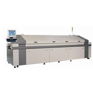 60Mhz Infrared Reflow Oven , 10 Zones Conveyor Reflow Oven