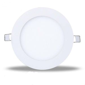 IP20 Indoor SMD Slim Round LED Illumination Lights High Lumen With Aluminum