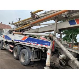 Cylinder Type Structure 2012 Zoomlion 38m Concrete Boom Pump for Construction