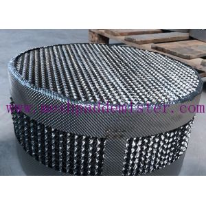 Cheap 1.6y Structured Packing Distillation Column Plate Thickness 0.1mm 0.12mm 0.15mm for sale