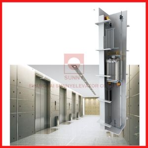 China Machine Roomless Electric Passenger Lift 1.0 - 2.5m/s Speed With Low Noise on sale