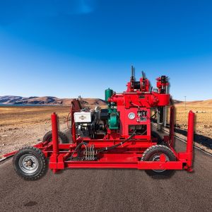 Rotary Diamond Bit Soil Investigation Drilling Rig 150 Meter