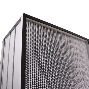 Customized Size HEPA Pleated Filter , Superfine Glass Fiber Air HEPA Filter